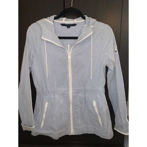 Tommy Hilfiger Coat with blue and white stripes